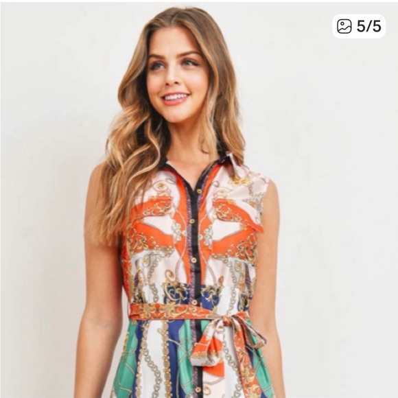 The Collection Elegant Patterned Blouse - Picture 4 of 14